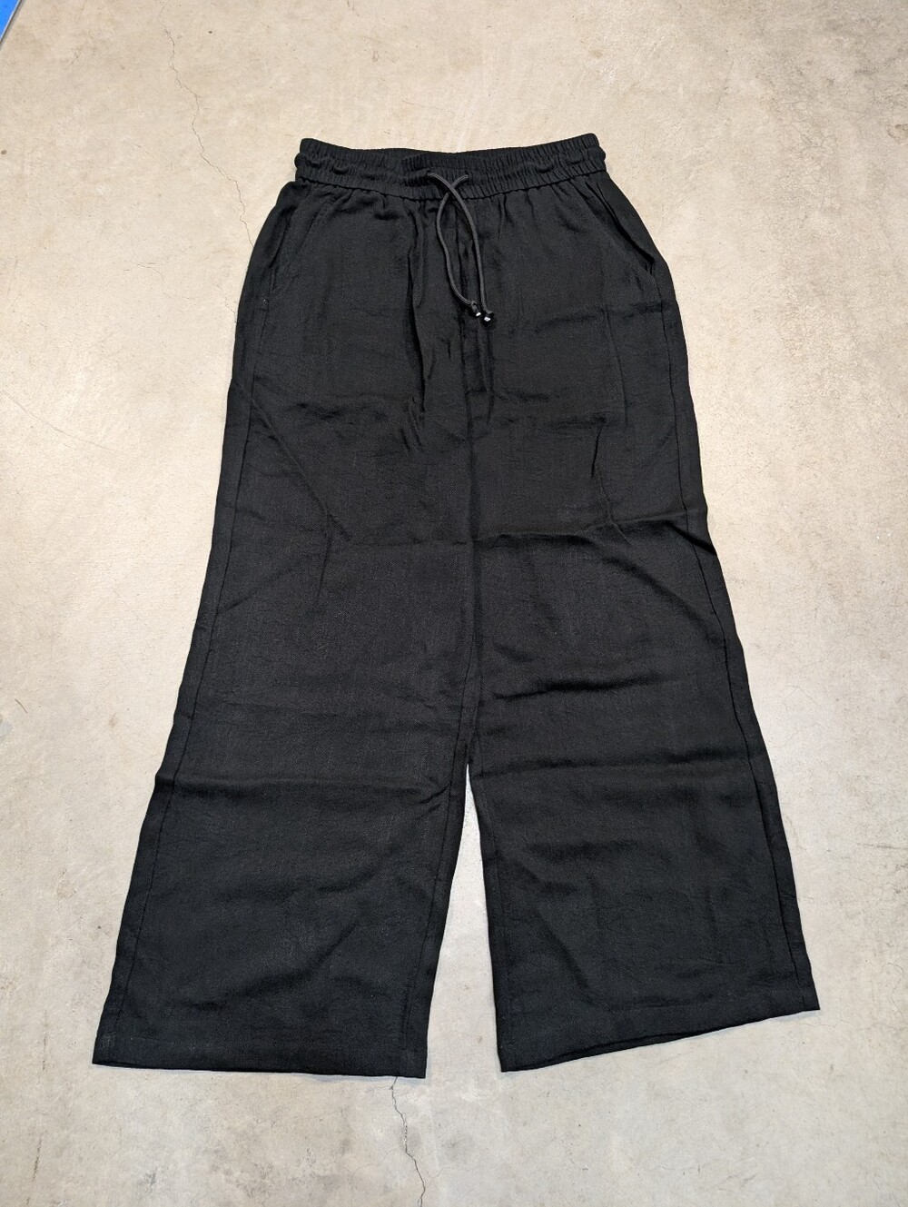 NWT Halara Wide Leg Pants Women's M Petite Black